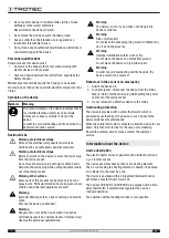 Preview for 4 page of Trotec TDS 20 R Original Instructions Manual