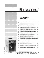 Trotec TDS 20 Operating Manual preview