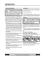 Preview for 22 page of Trotec TDS 20 Operating Manual