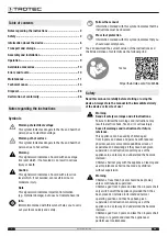 Preview for 2 page of Trotec TES 200 Original Instructions Manual