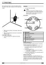 Предварительный просмотр 6 страницы Trotec TFC 1 E Operating Manual