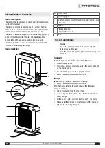 Preview for 5 page of Trotec TFC 13 E Operating Manual