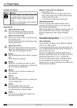 Preview for 4 page of Trotec TFC 220 E Operating Manual