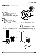 Предварительный просмотр 7 страницы Trotec TFC 25 E Operating Manual