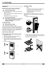 Предварительный просмотр 12 страницы Trotec TFC 25 E Operating Manual