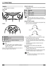 Preview for 8 page of Trotec TFH 20 E Operating Manual