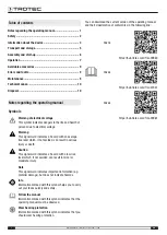 Preview for 2 page of Trotec TFV 20 Operating Manual