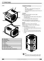 Preview for 6 page of Trotec TFV 20 Operating Manual