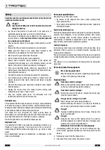 Preview for 4 page of Trotec TFV 900 Operating Manual