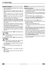 Preview for 6 page of Trotec TFV 900 Operating Manual