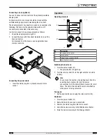 Preview for 7 page of Trotec TFV PRO 1 Operating Manual