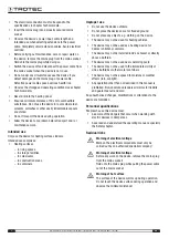 Preview for 4 page of Trotec TIH 1100 S Operating Manual