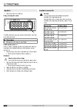 Preview for 10 page of Trotec TIH 350+ Operating Manual