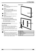 Preview for 5 page of Trotec TIH1100S Operating Manual