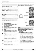 Preview for 2 page of Trotec TRH 20 E Operating Manual