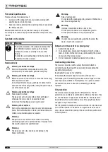 Preview for 4 page of Trotec TRH 28 E Operating Manual