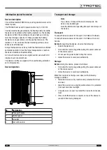 Preview for 5 page of Trotec TRH 28 E Operating Manual