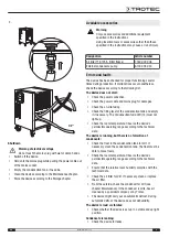 Предварительный просмотр 9 страницы Trotec TTK 125 S Original Instructions Manual