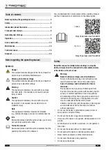 Preview for 2 page of Trotec TTK 127 E Operating Manual