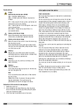 Preview for 5 page of Trotec TTK 127 E Operating Manual