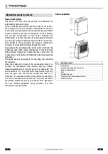 Preview for 4 page of Trotec TTK 128 E Operating Manual