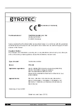 Preview for 25 page of Trotec TTK 200 Operating Manual