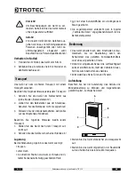 Предварительный просмотр 6 страницы Trotec TTK 25 E Operating Manual