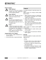 Предварительный просмотр 36 страницы Trotec TTK 25 E Operating Manual