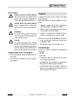 Предварительный просмотр 51 страницы Trotec TTK 25 E Operating Manual