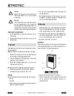 Предварительный просмотр 66 страницы Trotec TTK 25 E Operating Manual