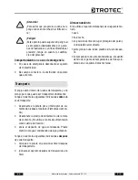 Предварительный просмотр 81 страницы Trotec TTK 25 E Operating Manual