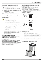 Preview for 13 page of Trotec TTK 26 E Operating Manual