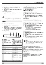 Предварительный просмотр 9 страницы Trotec TTK 28 E Operating Manual