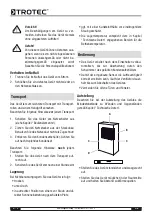 Предварительный просмотр 6 страницы Trotec TTK 40 E Operating Manual