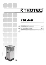 Trotec TTK 400 Operating Manual preview