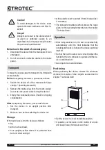 Предварительный просмотр 22 страницы Trotec TTK 70 S Operating Manual