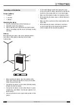 Предварительный просмотр 7 страницы Trotec ttk 71 e Operating Manual