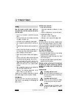 Preview for 6 page of Trotec TTK 75 E Operating Manual