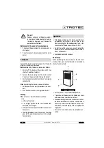 Preview for 7 page of Trotec TTK 75 E Operating Manual