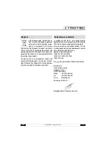 Preview for 17 page of Trotec TTK 75 E Operating Manual