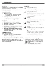 Preview for 4 page of Trotec TTK 95 E Operating Manual