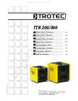 Trotec TTR 200 Operating Manual preview