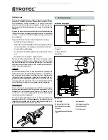 Предварительный просмотр 4 страницы Trotec TTR 200 Operating Manual