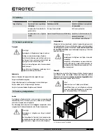 Предварительный просмотр 52 страницы Trotec TTR 200 Operating Manual