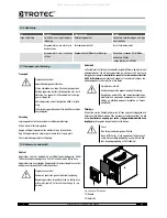 Предварительный просмотр 63 страницы Trotec TTR 200 Operating Manual