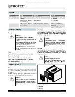 Предварительный просмотр 74 страницы Trotec TTR 200 Operating Manual