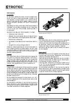 Предварительный просмотр 4 страницы Trotec TTR 400 Operating Manual