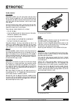 Предварительный просмотр 19 страницы Trotec TTR 400 Operating Manual