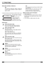 Preview for 4 page of Trotec TTR 50 E Operating Manual