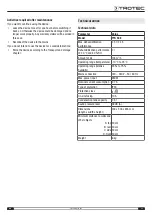 Preview for 15 page of Trotec TTR 50 E Operating Manual